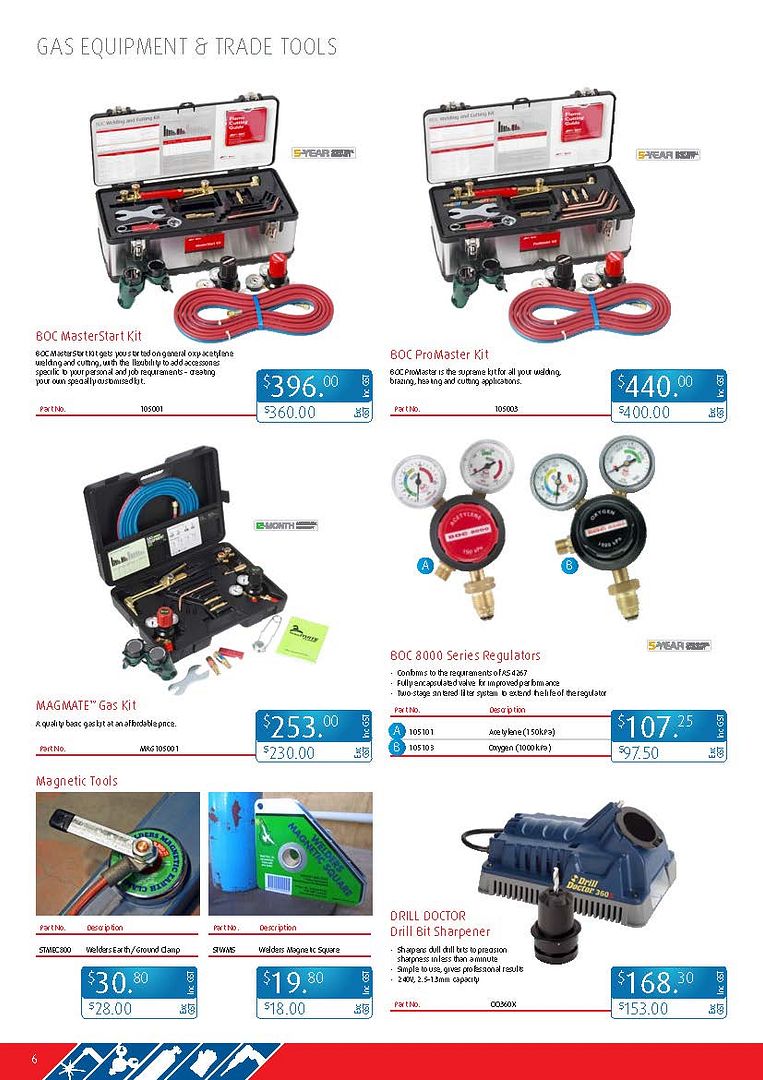 BOC Gas & Gear Catalogue specials and Microsoft Tablet giveaway